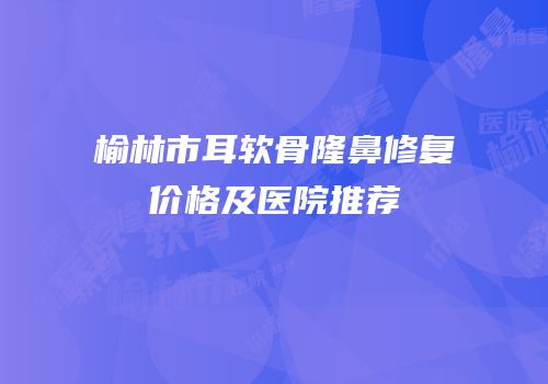 榆林市耳软骨隆鼻修复价格及医院推荐