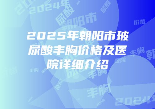 2025年朝阳市玻尿酸丰胸价格及医院详细介绍